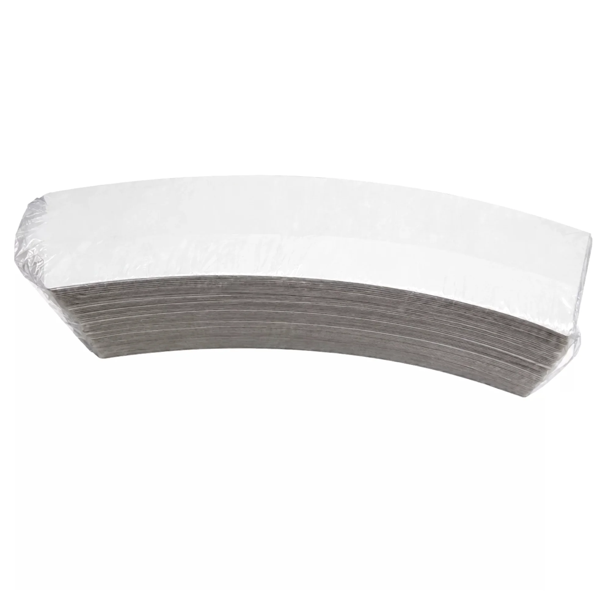 Fajilla aislante. Manga para vaso. Color Blanco. Millar