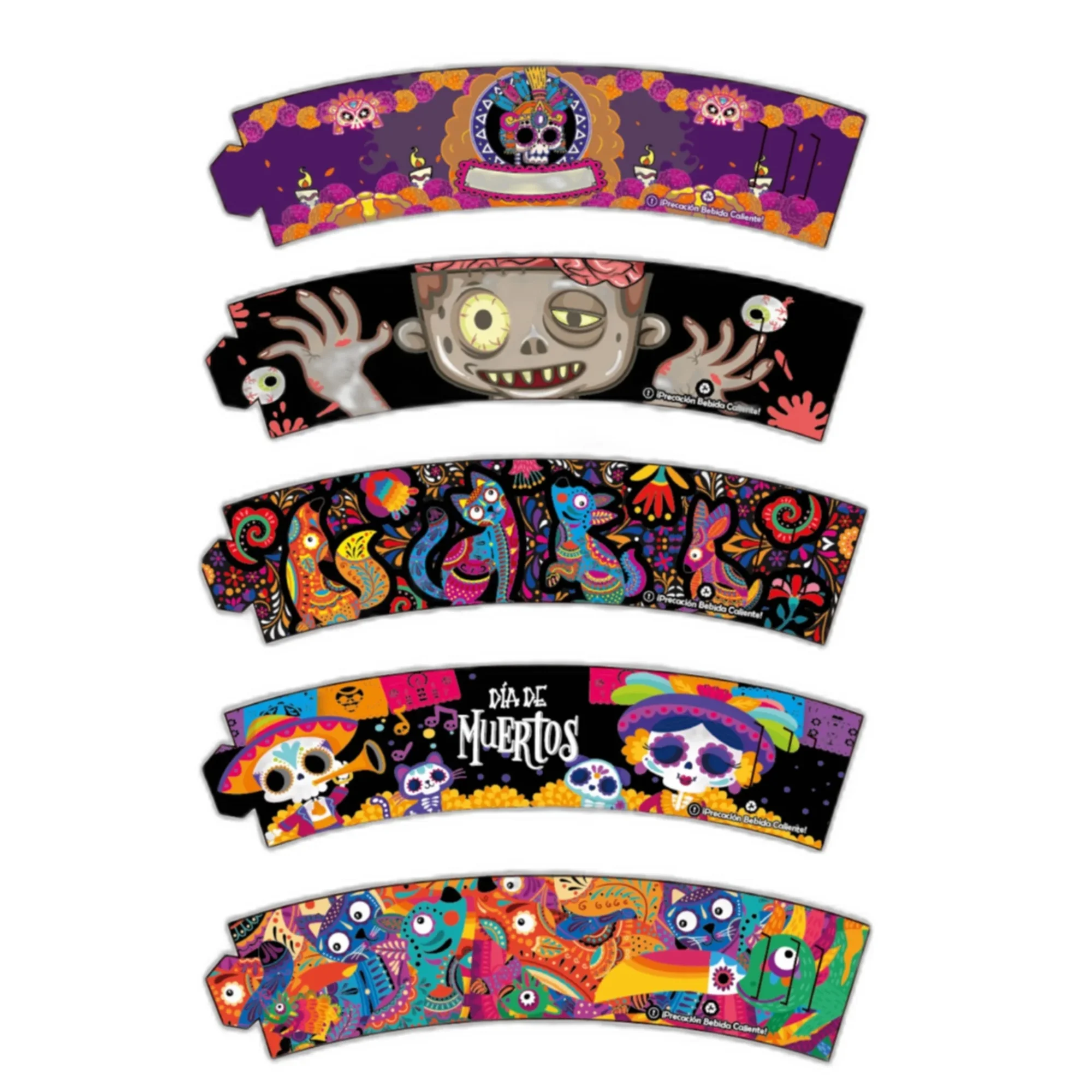 Fajilla o manga edición Día de Muertos. Millar