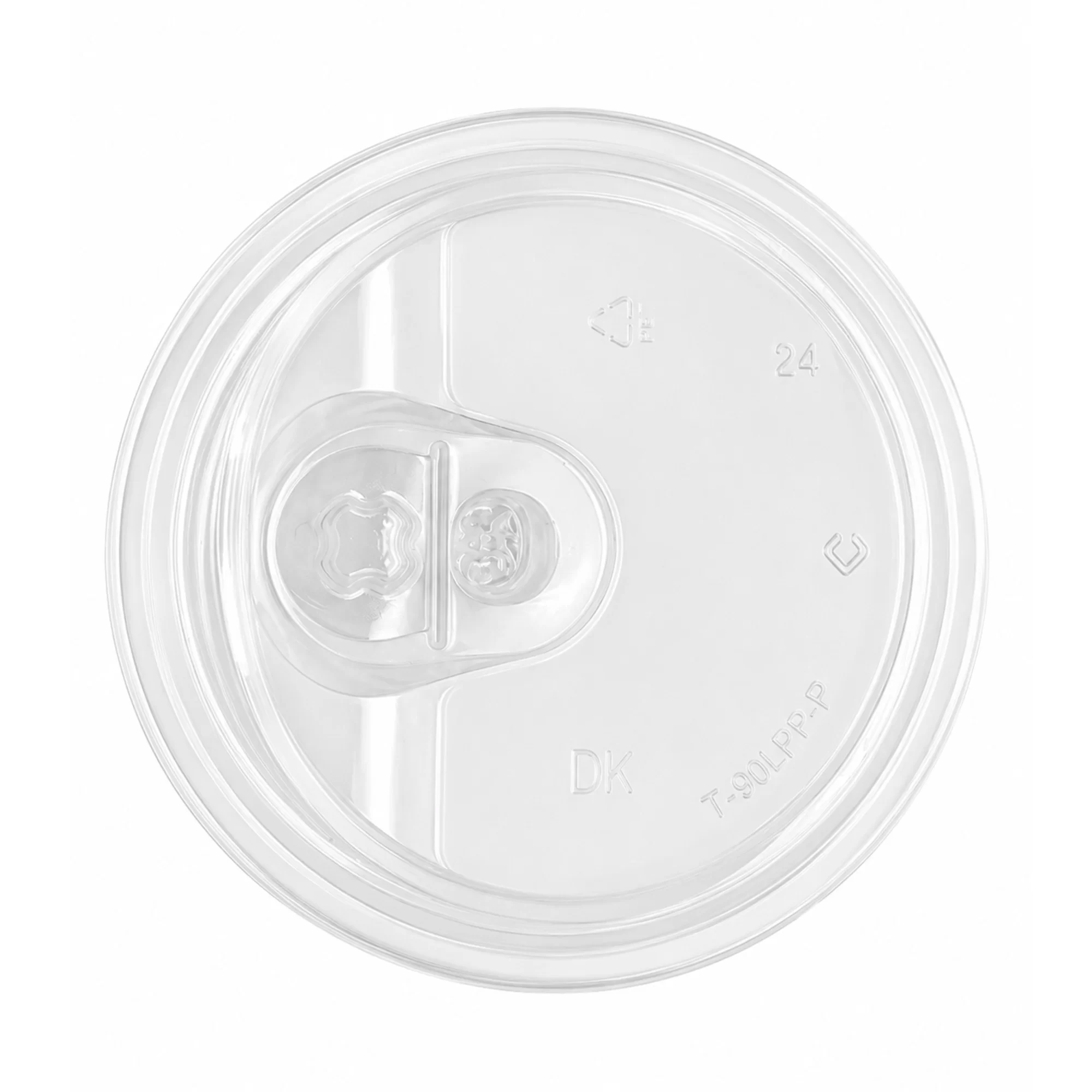 Tapa Sorber PET con tapón 12-20 oz. 50 piezas