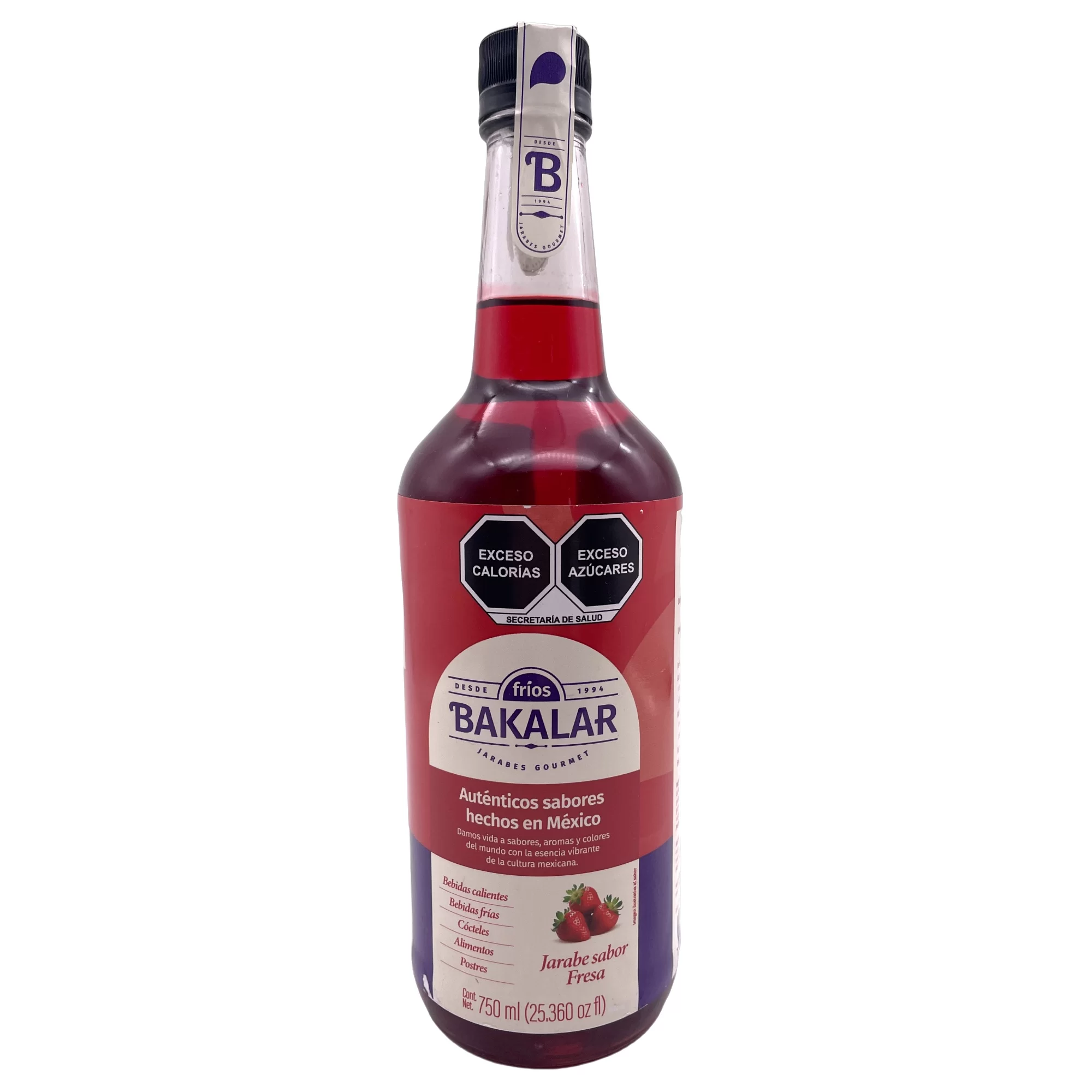 Fresa Jarabe Bakalar 750 ml